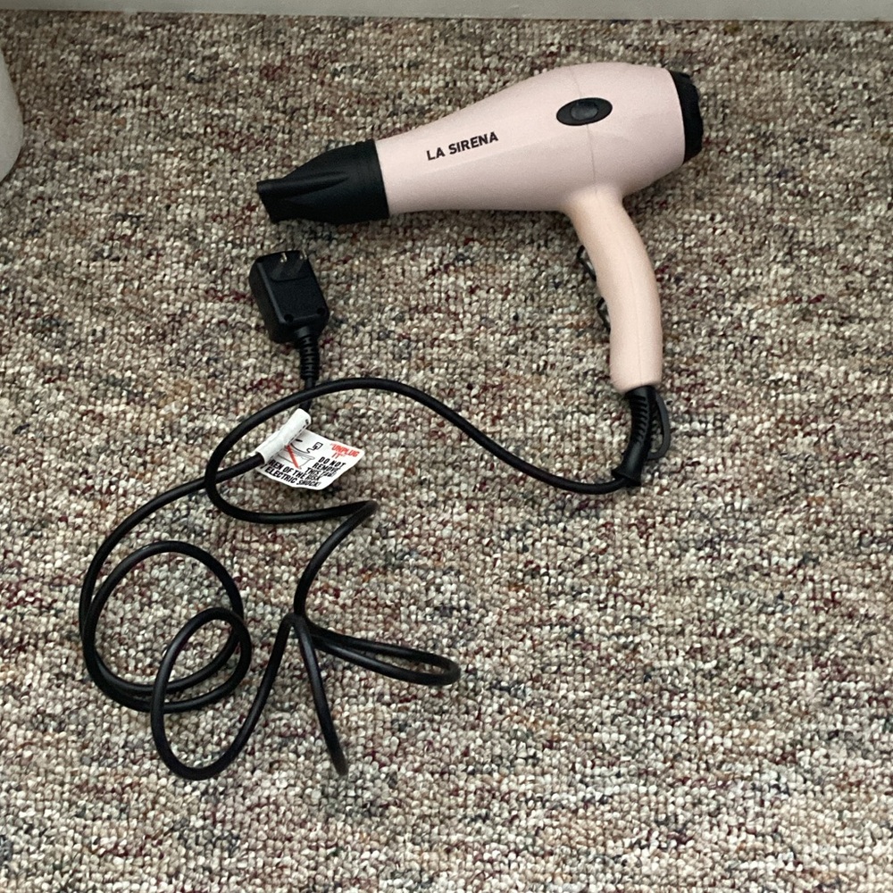 pink blowdryer 1875 w